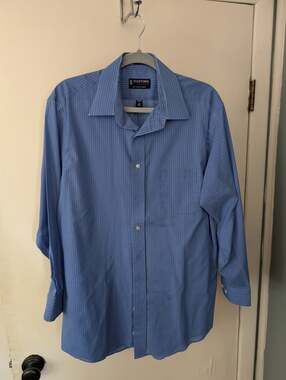 Men's large Stafford dress shirt